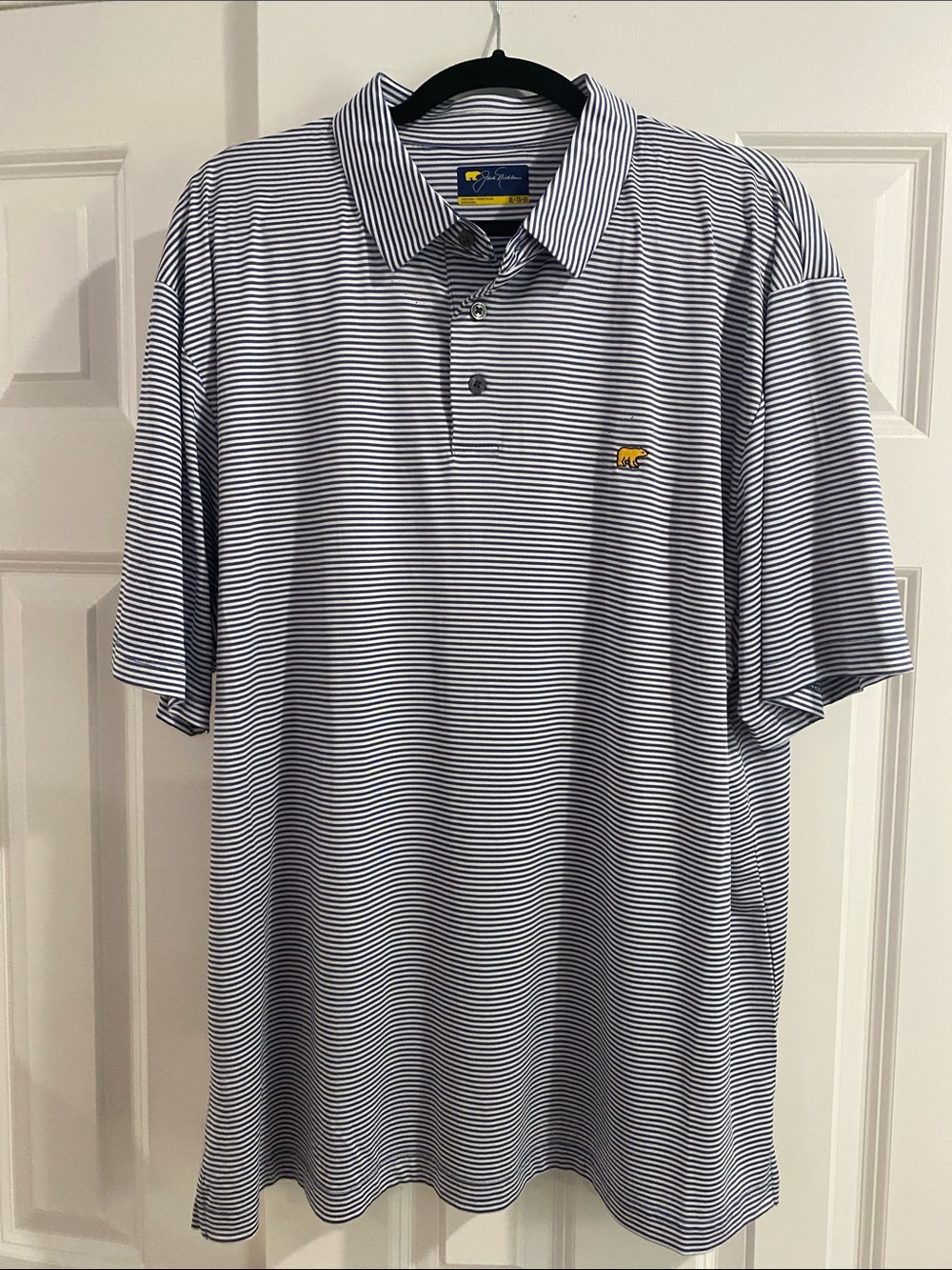 NWOT Jack Nicklaus Golden Bear Performance Polo Golf Preppy Dad NEVER WORN